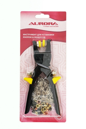 ИНСТРУМЕНТ ДЛЯ УСТАНОВКИ КНОПОК И ЛЮВЕРСОВ Aurora AU-SA50 от магазина Promily в Ессентуках